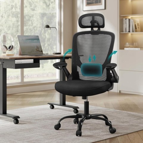 Fotel Biurowy Krzesło biurowe ergonomiczne z Zagłówkiem regulacja wysokości