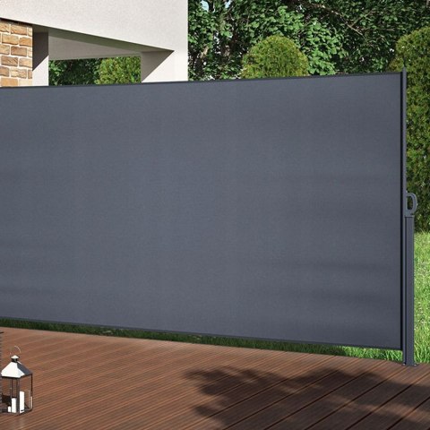 Markiza Boczna Roleta Wysuwana Ochrona Prywatności Na Taras 350 X 160 Cm