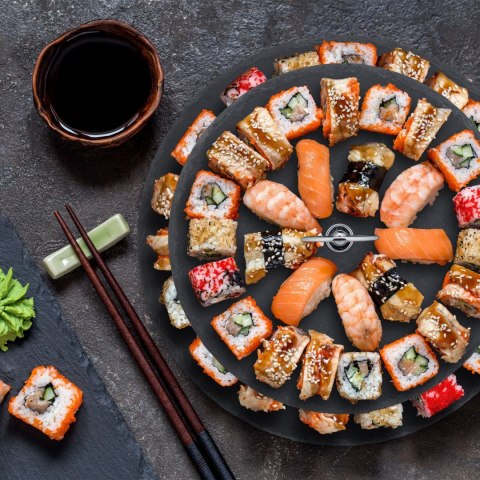 Patera Dwupoziomowa Łupkowa Etażerka Z Uchwytem Na Słodycze Przekąski Food