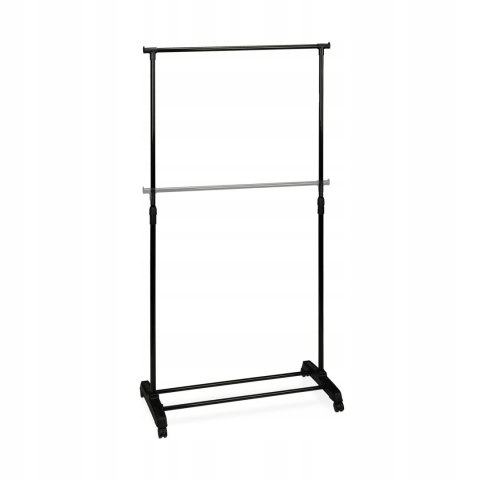 WIESZAK NA UBRANIA WIESZAK STOJĄCY GARDEROBA DO PRZEDPOKOJU NA KÓŁKACH