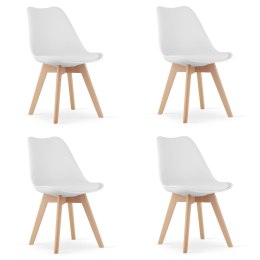 Krzesło MARK Białe x 4