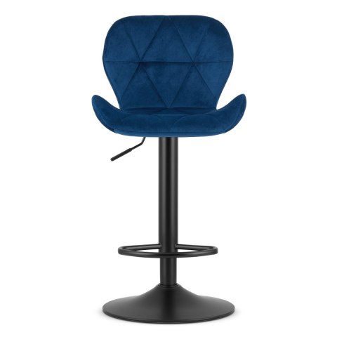 Hoker WEST - aksamit granatowy / baza czarna x 2