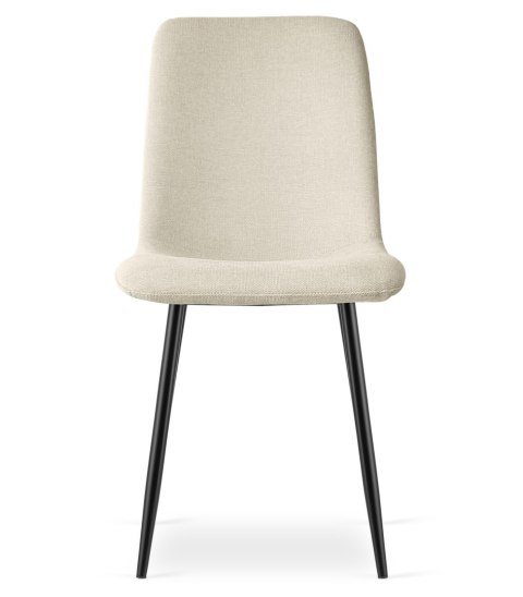 Krzesło RIFT - beż / nogi kolor czarny x 1