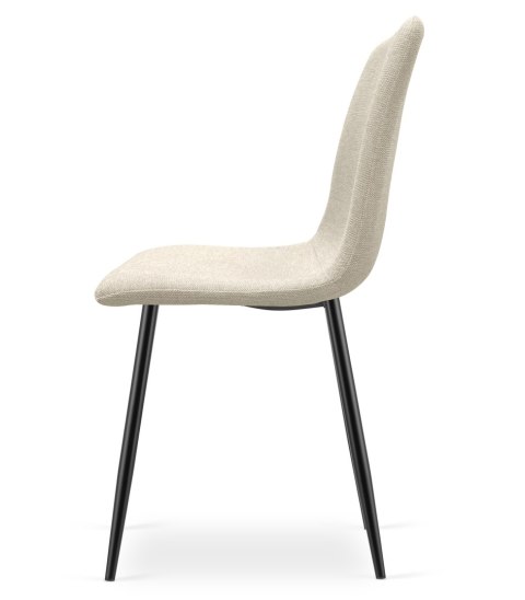 Krzesło RIFT - beż / nogi kolor czarny x 1