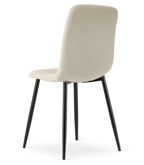 Krzesło RIFT - beż / nogi kolor czarny x 1