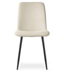 Krzesło RIFT - beż / nogi kolor czarny x 3