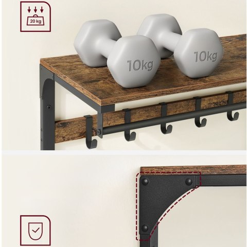 Półka z Wieszakami - LCR201B01