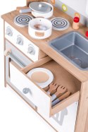 Drewniana kuchnia dla dzieci dodatkowe akcesoria ECOTOYS ECOTOYS
