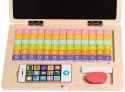 Drewniany laptop edukacyjny tablica magnetyczna ECOTOYS ECOTOYS