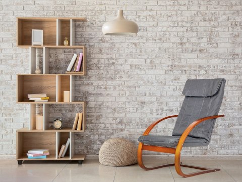 Fotel fiński bujany leżanka leżak do salonu ModernHome ModernHome