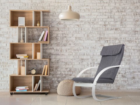 Fotel fiński bujany leżanka leżak do salonu ModernHome ModernHome