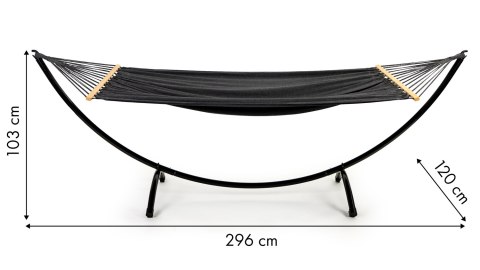 Hamak ze stelażem leżanka huśtawka ogrodowa MultiGarden MultiGarden