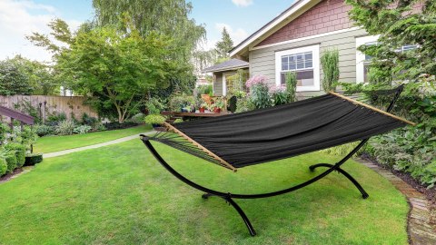 Hamak ze stelażem leżanka huśtawka ogrodowa MultiGarden MultiGarden