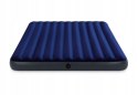 Materac dmuchany dwuosobowy 203x183 cm welurowy INTEX 64755 INTEX