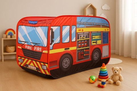 Namiot dla dzieci namiocik do zabawy wóz strażacki IPLAY IPLAY