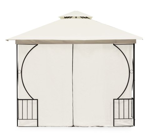 Namiot pawilon ogrodowy lux altana 3x3 m z moskitierą i pełnymi ściankami MultiGarden MultiGarden