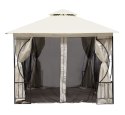 Namiot pawilon ogrodowy lux altana 3x3 m z moskitierą i pełnymi ściankami MultiGarden MultiGarden