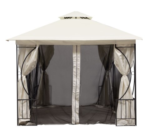 Namiot pawilon ogrodowy lux altana 3x3 m z moskitierą i pełnymi ściankami MultiGarden MultiGarden