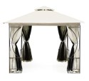 Namiot pawilon ogrodowy lux altana 3x3 m z moskitierą i pełnymi ściankami MultiGarden MultiGarden