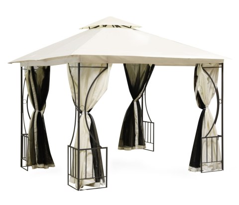 Namiot pawilon ogrodowy lux altana 3x3 m z moskitierą i pełnymi ściankami MultiGarden MultiGarden