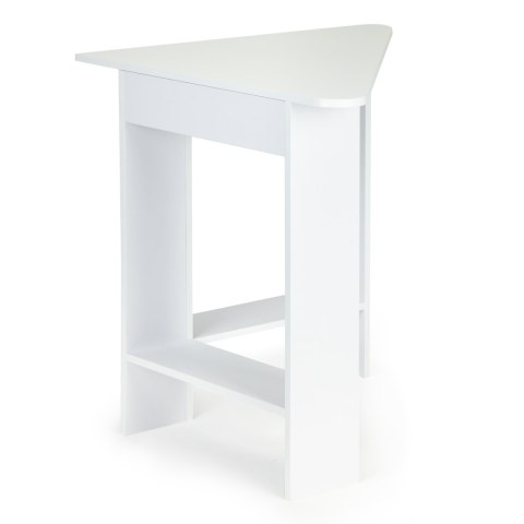 Nowoczesne biurko komputerowe narożne białe ModernHome ModernHome