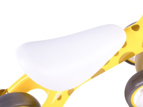 Rowerek biegowy dla dzieci bezpieczna konstrukcja koła EVA "Żyrafa" ECOTOYS ECOTOYS