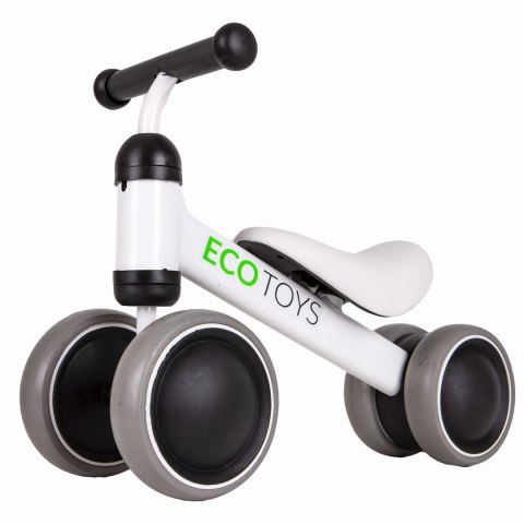 Rowerek biegowy treningowy mini rower dla dzieci biały ECOTOYS ECOTOYS