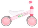 Rowerek biegowy treningowy mini rower dla dzieci różowy ECOTOYS ECOTOYS