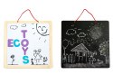 Tablica edukacyjna 3w1 magnetyczna kredowa literki ECOTOYS ECOTOYS