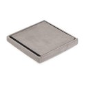 Pufa składana M - 30x30x30cm aksamit beż