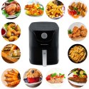 Frytkownica beztłuszczowa Air fryer Berdsen BD-654 czarna