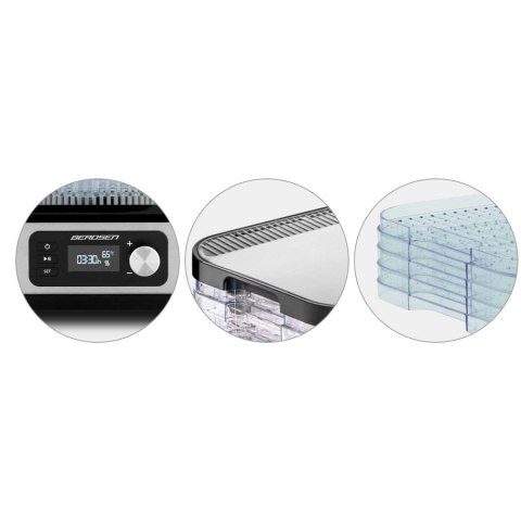 Suszarka do żywności Berdsen BD-690 srebrna