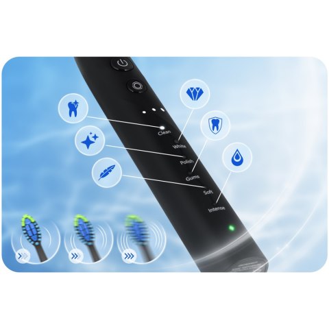 Szczoteczka soniczna do zębów Berdsen Galaxy czarna