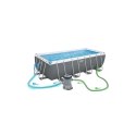 Basen stelażowy ogrodowy 488 x 244 x 122 cm 12w1 Bestway 56670