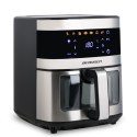 Frytkownica beztłuszczowa Air fryer duża frytownica 9,1l Berdsen 1700 W BD-656 srebrna