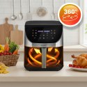 Frytkownica beztłuszczowa Air fryer frytownica 8l Berdsen 1700W BD-659 srebrna