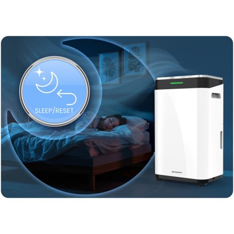 Osuszacz powietrza kompresorowy - pochłaniacz wilgoci 25l/24h higrostat Berdsen BD-533 biały