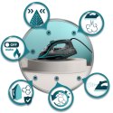 Żelazko parowe 2600W Berdsen BD-331 ceramiczna powłoka praca w pionie