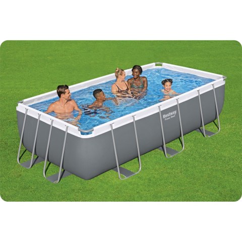 Basen ogrodowy stelażowy 404 x 201 x 100 cm 10w1 56442 Bestway