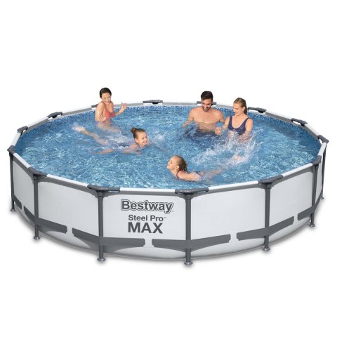 Basen ogrodowy stelażowy 427 x 84 cm 10w1 Bestway 56595
