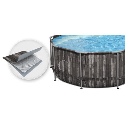 Basen ogrodowy stelażowy 610 x 366 x 122 cm 18w1 Bestway 5611R
