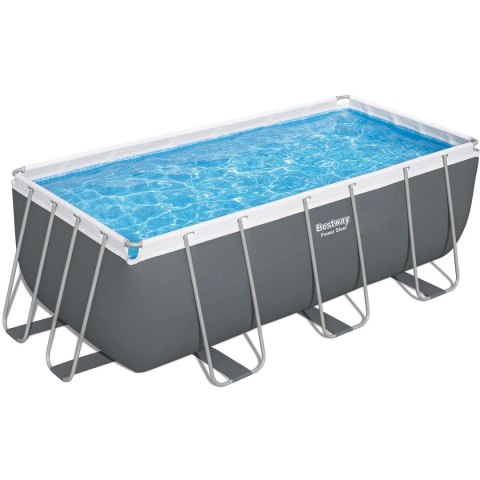 Basen stelażowy ogrodowy 412 x 201 x 122 cm 10w1 BESTWAY 56457N