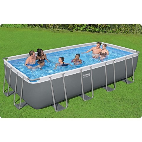 Basen stelażowy ogrodowy 549 x 274 x 122 cm 12w1 Bestway 56466N
