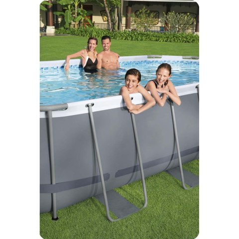 Basen ogrodowy stelażowy 427 x 250 x 100 cm 18w1 Bestway 56620
