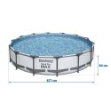 Basen ogrodowy stelażowy 427 x 84 cm 17w1 Bestway 56595 + maszynka do baniek GRATIS