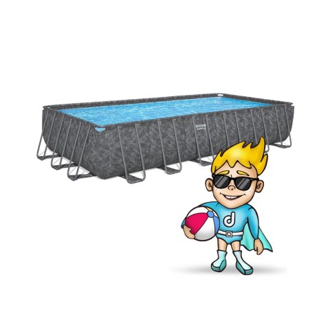 Basen stelażowy ogrodowy 732 x 366 x 132 cm 11w1 Bestway 561KG