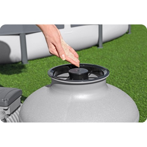 Pompa piaskowa do basenów 11355 L/h Bestway 58486 + tabletki multifunkcyjne