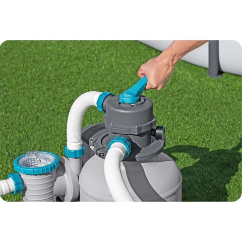 Pompa piaskowa do basenów + kulki filtracyjne 8327l/h Bestway 58499