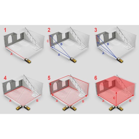 Dalmierz laserowy 60 m Humberg HM-173