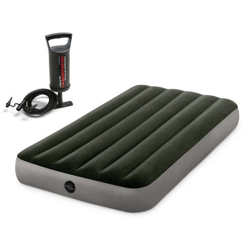 Materac dmuchany 191x137x25 cm z pompką tłokową INTEX 664108